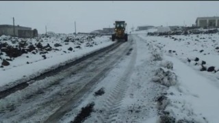 Belediye harekete geçti, Karacadağ bölgesinin yolları kapanmadan açıldı