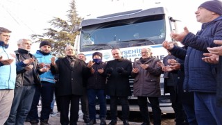 Beyşehirden Kahramanmaraşa yardım eli
