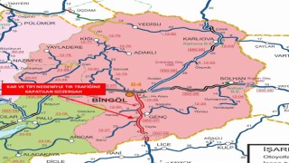 Bingöl-Elazığ ile Bingöl-Diyarbakır karayolu tır trafiğine açıldı