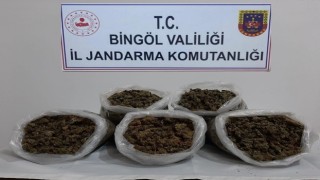 Bingölde 3 kilo esrar ele geçirildi: 2 gözaltı