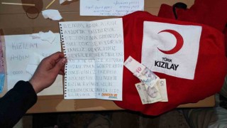 Birinci sınıf öğrencisi Asrından duygulandıran not