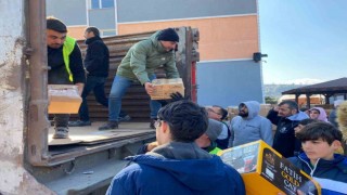 Burhaniyeli yardım ekibi Hataylı depremzedelere ulaştı