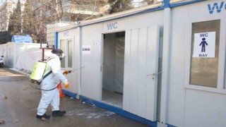 Bursa Büyükşehirden deprem bölgesinde hijyen seferberliği