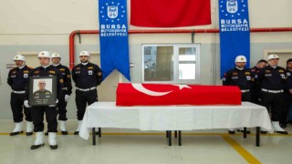 Bursa itfaiyesinde hüzünlü veda