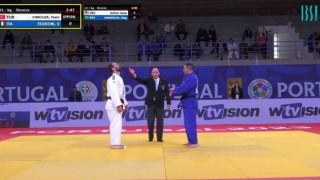 Bursalı milli judocu Portekizden bronz madalya ile döndü