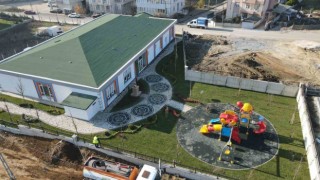 Büyükçekmecede 2022 yılında yapımına başlanan eğitim merkezi hizmete açıldı