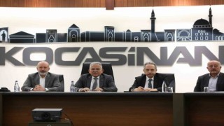 Büyükkılıç, ilçe başkanları ile Kocasinanda bir araya geldi