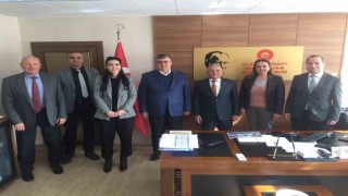 Büyükkılıçtan Çevre Şehircilik ve İl İklim Değişikliği İl Müdürlüğüne Ziyaret