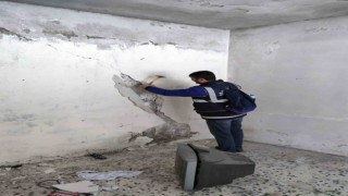 Büyükşehir ekiplerinden Bin 376 binada hasar tespit çalışması