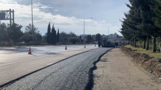 Büyükşehir havalimanı kavşağında çalışma başlattı