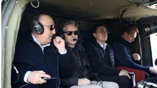 Çavuşoğlu ve Blinken deprem bölgelerinde inceleme bulunmak üzere Hatay’a gitti