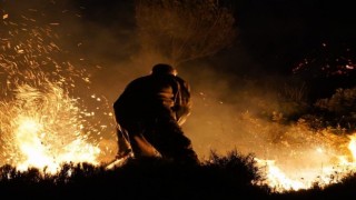 Çeşmede korkutan yangın kontrol altına alındı