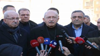 CHP Genel Başkanı Kılıçdaroğlu Diyarbakırda deprem bölgesinde
