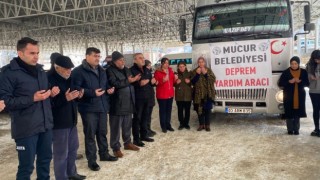 Çiçekdağı ve Mucur Belediyesi deprem bölgesinde depremzedelere destek oluyor