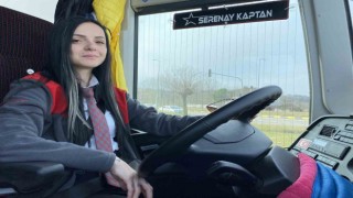 Çocukluk hayaliydi, yolların kadın kaptanı oldu