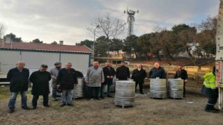 Çorludaki okullardan deprem bölgesine yardımlar sürüyor