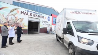 Çorumdan deprem bölgesine her gün 60 bin ekmek gönderilecek