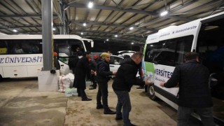 Deprem bölgelerine büyük destek