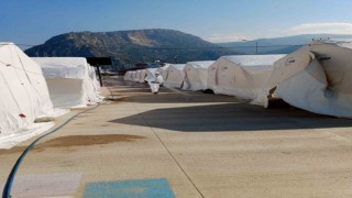 Deprem bölgesi hastalık ve haşere oluşumuna karşı ilaçlanıyor