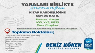 Deprem bölgesi için “Kitap Kardeşliğine Sen de Katıl” Kampanyası başlatıldı