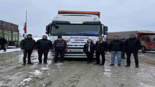 Deprem bölgesindeki sokak ve besi hayvanların yem ihtiyacı da unutulmadı