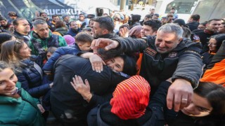 Deprem bölgesinden dönen BUCAKUTa duygusal karşılama