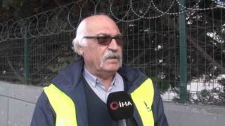 Deprem bölgesine iş makinesini yetiştirmek için hızla giden tırın şoförü konuştu