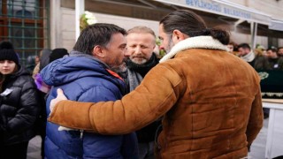 Depremde hayatını kaybeden antrenör Uğur Kurt, son yolculuğuna uğurlandı