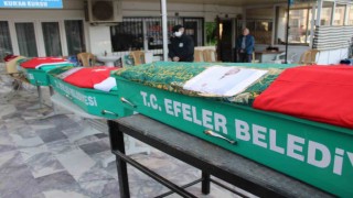 Depremde hayatını kaybeden doktor ve ailesi son yolculuğuna uğurlandı