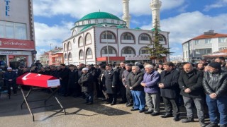 Depremde hayatını kaybeden Jandarma Uzman Çavuş Mutlu Koçdemir son yolculuğuna uğurlandı