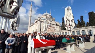 Depremde hayatını kaybeden uzman çavuş ve oğlu İstanbulda defnedildi