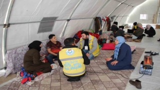 Depremden etkilenen vatandaşlara psikolojik destek sürüyor
