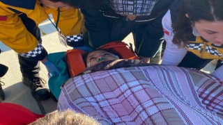 Depremin 248. saatinde enkazdan çıkarılan Aleyna Ölmez, Ankaraya sevk edildi
