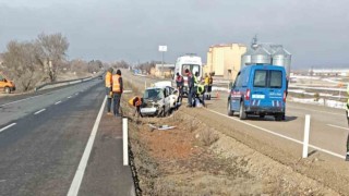 Depremzede aile kaza yaptı: 1 ölü, 3 yaralı