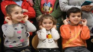 Depremzede çocuklar Büyükşehirle güldü
