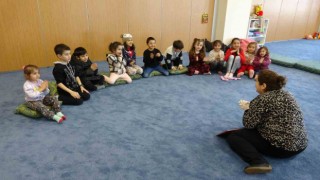 Depremzede çocuklar için anaokulu oluşturuldu