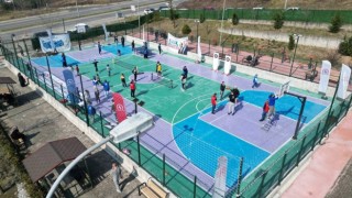 Depremzede çocuklar yaşadıklarını sporla unutmaya çalışıyor