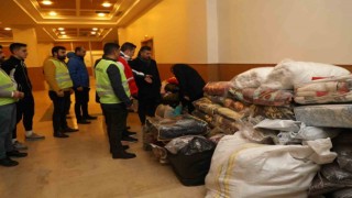 Dilovasında depremzedeler için toplanan yardımlar yarın yola çıkacak
