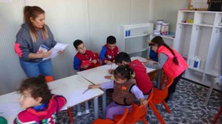 Diyarbakırda depremzede çocuklara mini eğitim kampüsü kuruldu
