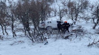 Diyarbakırda kar yağışı ve buzlanma kaza getirdi: 1 ölü, 3 yaralı