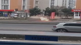 Diyarbakırda şüpheli çanta fünye ile patlatıldı