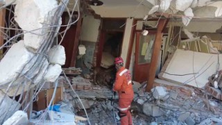 Doğal Afet Arama ve Kurtarma Taburu Hataydaki çalışmalarını aralıksız sürdürüyor