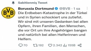 Dortmund, Milan ve Ajaxtan geçmiş olsun mesajı