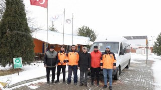 DPÜ-AKUK deprem bölgesi yolunda