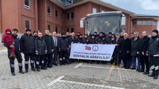 DPÜden deprem bölgesine gıda ve personel desteği