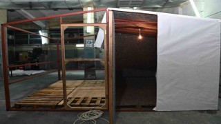 DSİ fabrika gibi çalışıyor, depremzedeler için prefabrik çadırlar üretiyor