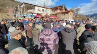 Dut ağacını budamak için çıktığı merdivende kalp krizinden öldü
