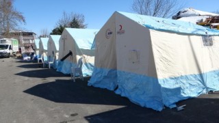 Düzceden deprem bölgesine 7 bin çadır