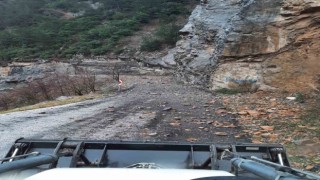 Düziçinde deprem sonrası kapanan köy yolları açıldı