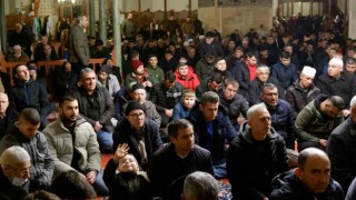 Edirnede Miraç Kandili dualarla idrak edildi